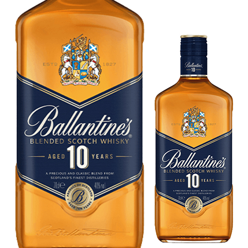 バランタイン 10年 700ml 40度 スコットランド ブレンデッド ウイスキー Ballantine's scotch whisky 長S