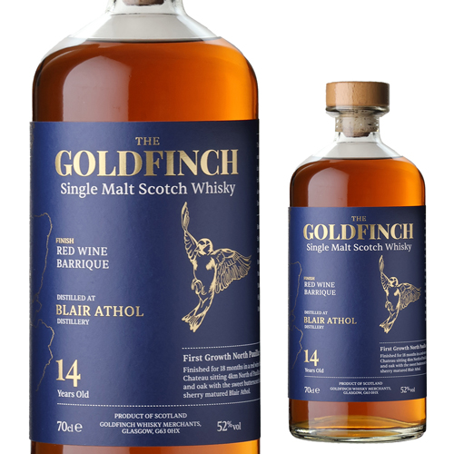 ブレアアソール 14年 赤ワインバリック 北ポイヤック 700ml 52度 ザ ゴールドフィンチ ワインシリーズ ブレアソール ハイランド スコットランド ウイスキー シングルモルト 虎S