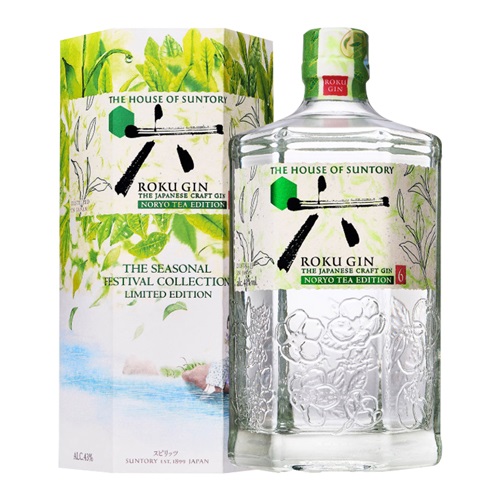 サントリー ROKU 六 GIN NORYO TEA EDITION 700ml 43度 クラフト ジン ロク JAPANESE CRAFT 夏 納涼 長S