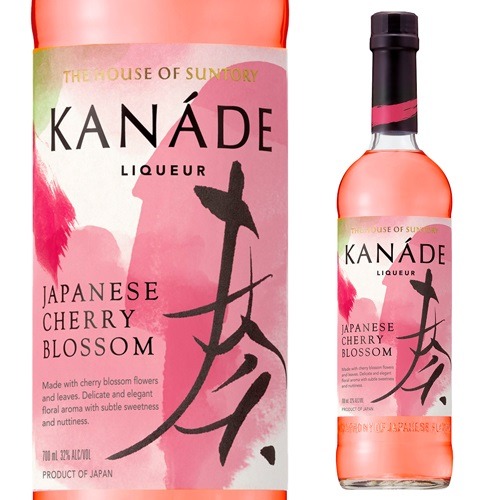 奏 KANADE 桜 40度 700ml サントリー リキュール ジャパニーズ クラフトリキュール JAPANESE CHERRY BLOSSOM カクテル 長S