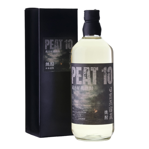 米焼酎 日置蒸溜蔵 PEAT10 25度 720ml 10年熟成古酒 鹿児島県 小正醸造 こめ焼酎 古酒 長S