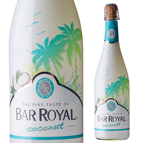 バーロワイヤル ココナッツ 750ml フルーツワイン 甘口 発泡性 低アルコール 3.9% スパークリングワイン 長S
