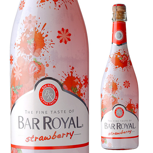 バーロワイヤル ストロベリー 750ml ドイツ 甘口 発泡性フルーツワイン スパークリングワイン 長S