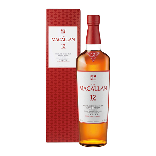 ザ マッカラン 12年 シェリーオーク 700ml 40度 正規 長S