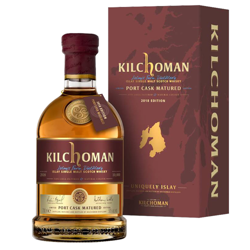 キルホーマン ポートワインカスク 50度 700ml シングルモルト kilhoman whisky 長S