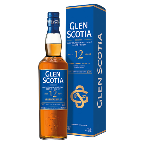 グレンスコシア 12年 700ml 46度 スコッチ ウイスキー キャンベルタウン ウイスキー シングルモルト カンベルタウン glen scotia scotch whisky 長S