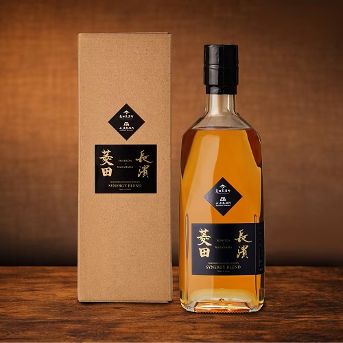 菱田×長濱 シナジーブレンド ブレンデッドジャパニーズウイスキー 700ml 47度 菱田蒸溜所 長濱蒸溜所 モルト グレーン 鹿児島 滋賀 長S