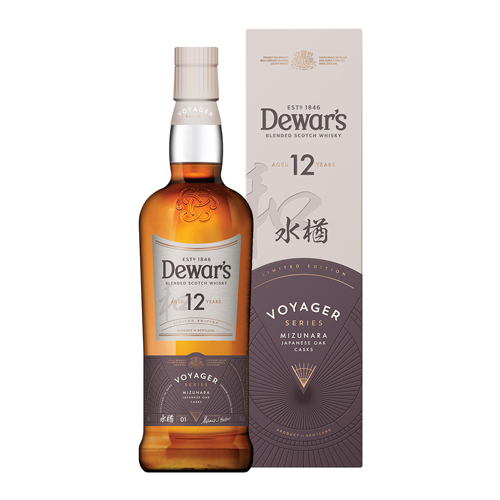デュワーズ 12年 ミズナラ 700ml 40度 水楢 日本限定 スコットランド ブレンデッド ウイスキー Dewar's whisky 長S 予約 2026/5/26以降発送予定