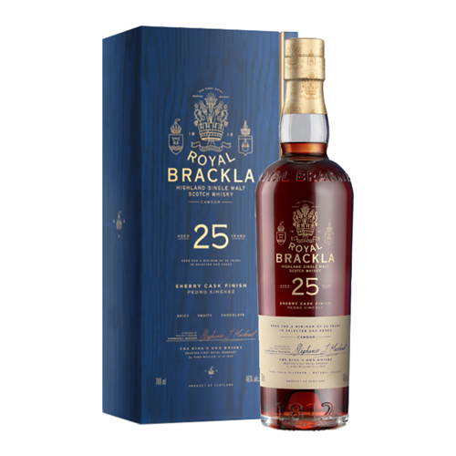 ロイヤルブラックラ 25年 46度 700ml ハイランド シングルモルト ウイスキー 長期熟成 ROYAL BRACKLA whisky 長S