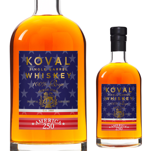 コーヴァル ライウイスキー アメリカ建国250年記念ボトル 50度 750ml