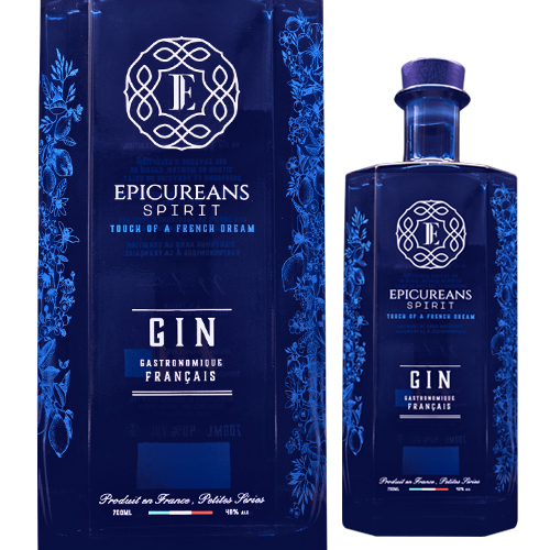 エピキュリアンズ ジン 40度 700ml 正規品 フランス gin GIN プレゼント ラグジュアリー カクテル バー 虎S