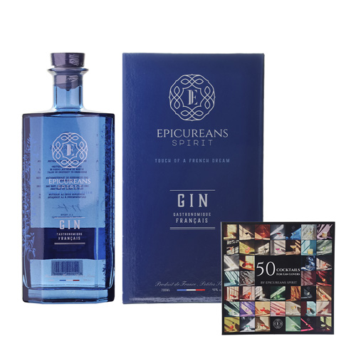 エピキュリアンズ ジン 40度 700ml 正規品 フランス gin GIN プレゼント ラグジュアリー カクテル バー 虎S