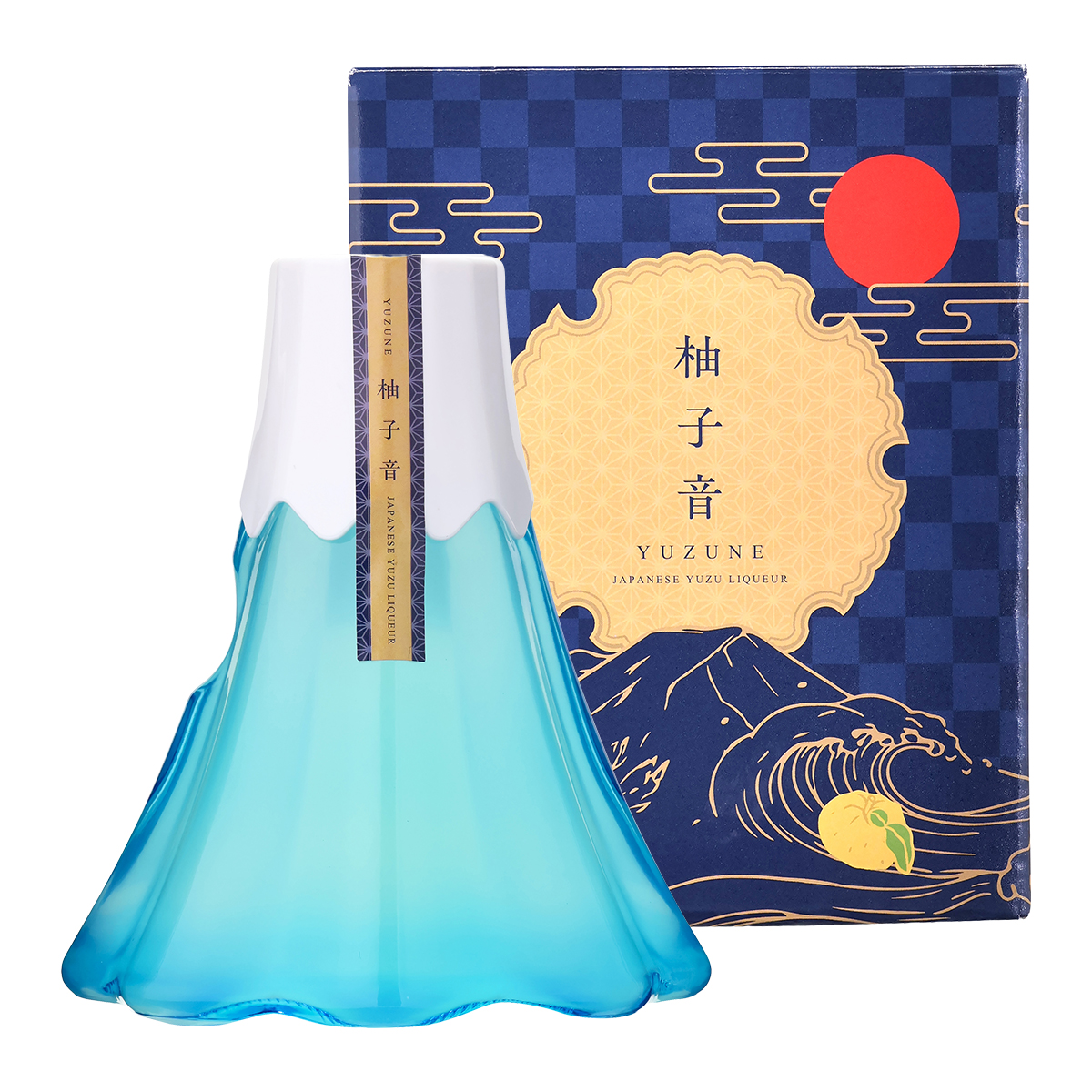 ゆずリキュール 柚子音 富士山ボトル 10度 360ml 鹿児島県 天星酒造 柚子酒 柚子 ユズ YUZU ロック