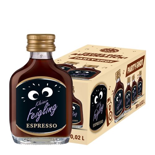 クライナーファイグリング エスプレッソ 20ml×20本 虎S リキュール フレーバードウォッカ コーヒー 予約 2026/10/29以降発送予定