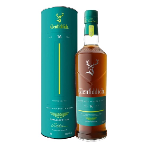 グレンフィディック 16年 アストンマーチン ボトル 43度 700ml スコッチ スペイサイド シングルモルト コラボ 限定 ウイスキー 長S 予約 2025/9/29以降発送予定