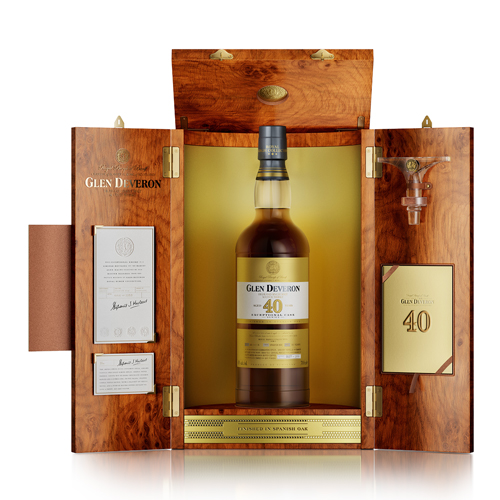 グレン デヴェロン 40年 THE EXCEPTIONAL CASK SERIES ロイヤルバーグコレクション 700ml 43度 正規 長期熟成 ザ デヴェロン デュヴェロン デュベロン マクダフ ハイランド シングルモルト ウイスキー 虎S 予約 2026/2月上旬以降発送予定