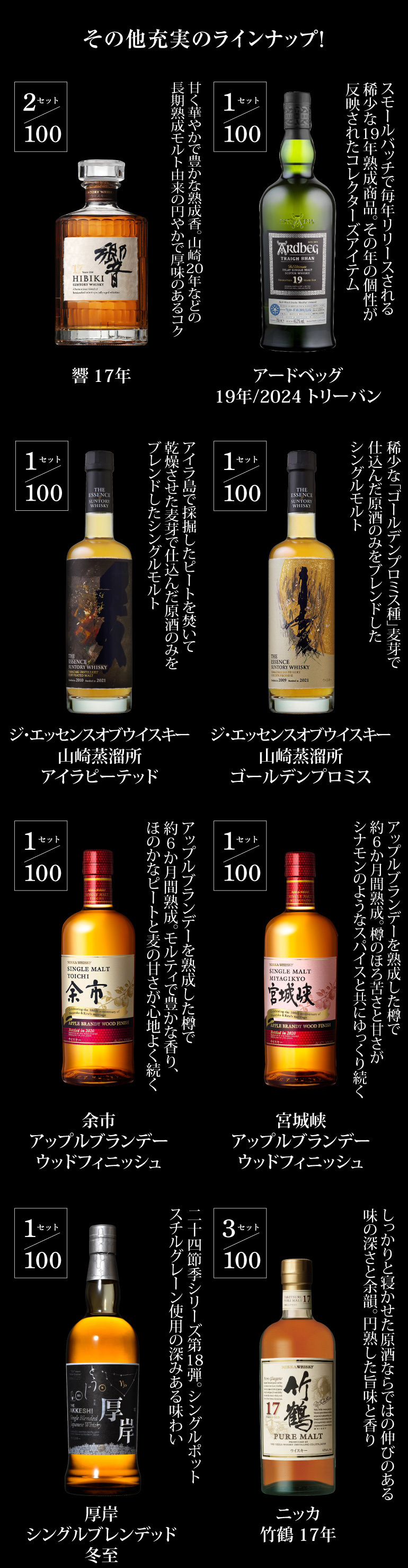 ウイスキー5万円福袋