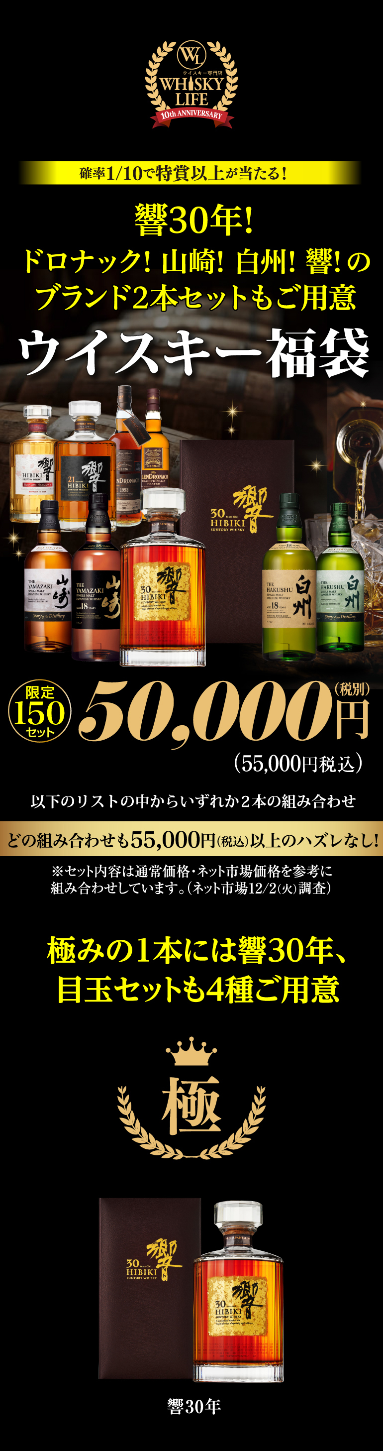 ウイスキー5万円福袋